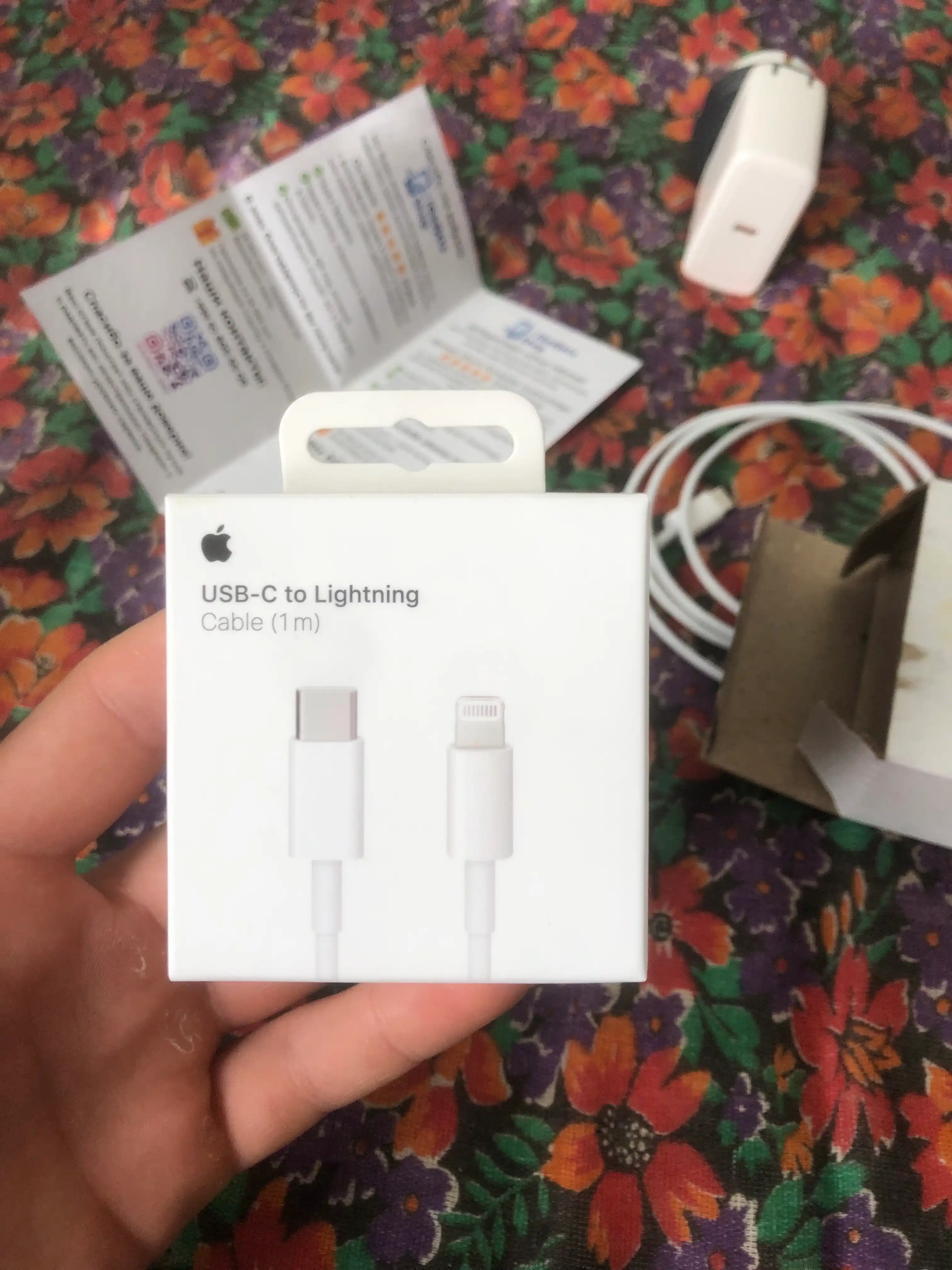 Apple USB-C- Type-C / Lightning kabeli 60W / 240W, 1 m / 2 m, iPhone, iPad, MacBook, uchun