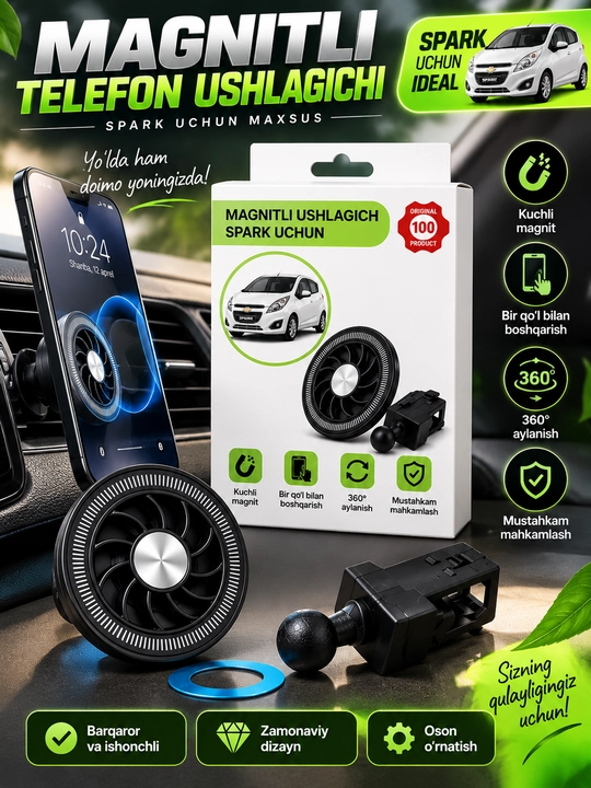 Автомобильный держатель для телефона Onix, Tracker, Malibu, Cobalt, Matiz, Jentra, Damas - 