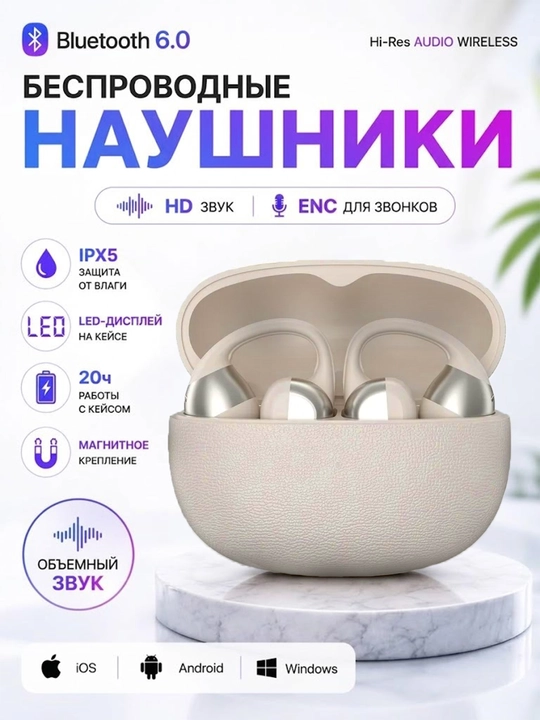 Simsiz Bluetooth quloqchinlar, TWS sensorli naushnik, iPhone va Android uchun mos