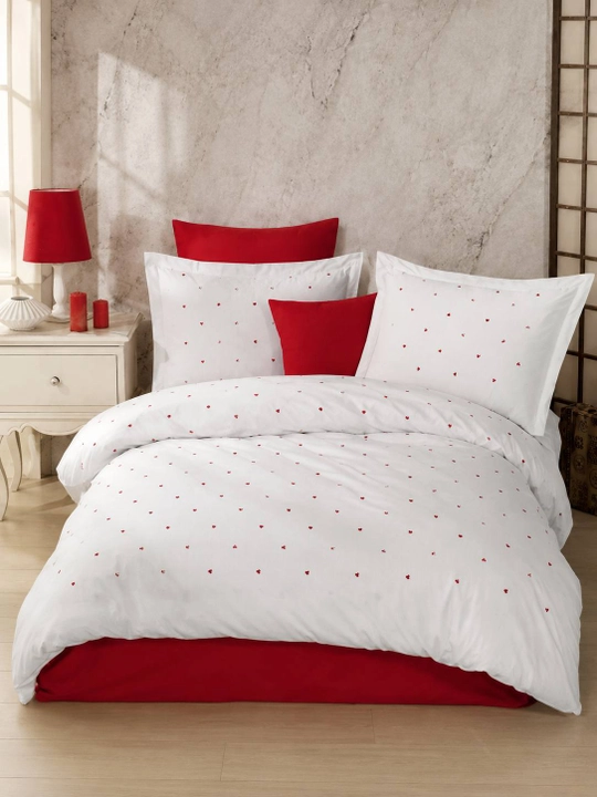 Cotton Box kashtali ikki kishilik yotoq komplekti, 100% paxta, 200×220 sm, Turkiya