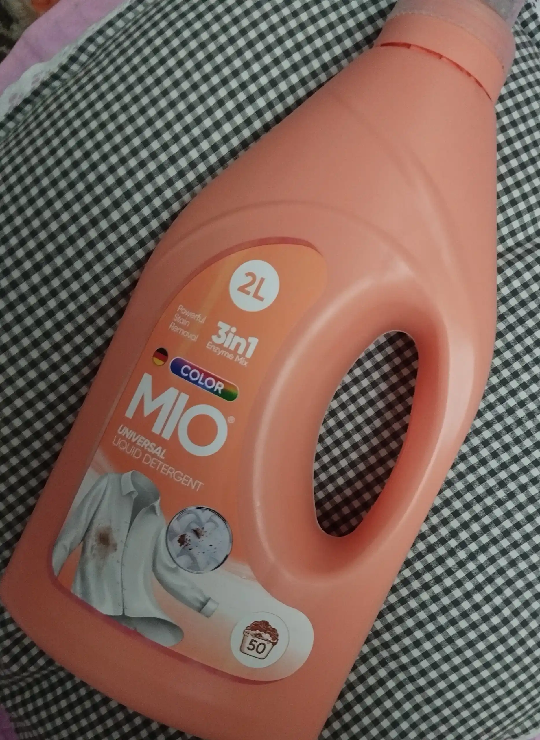 MIOHOME universal kir yuvish geli, avtomatik va qo‘lda yuvish uchun, 3 ta 1 da, 2 l