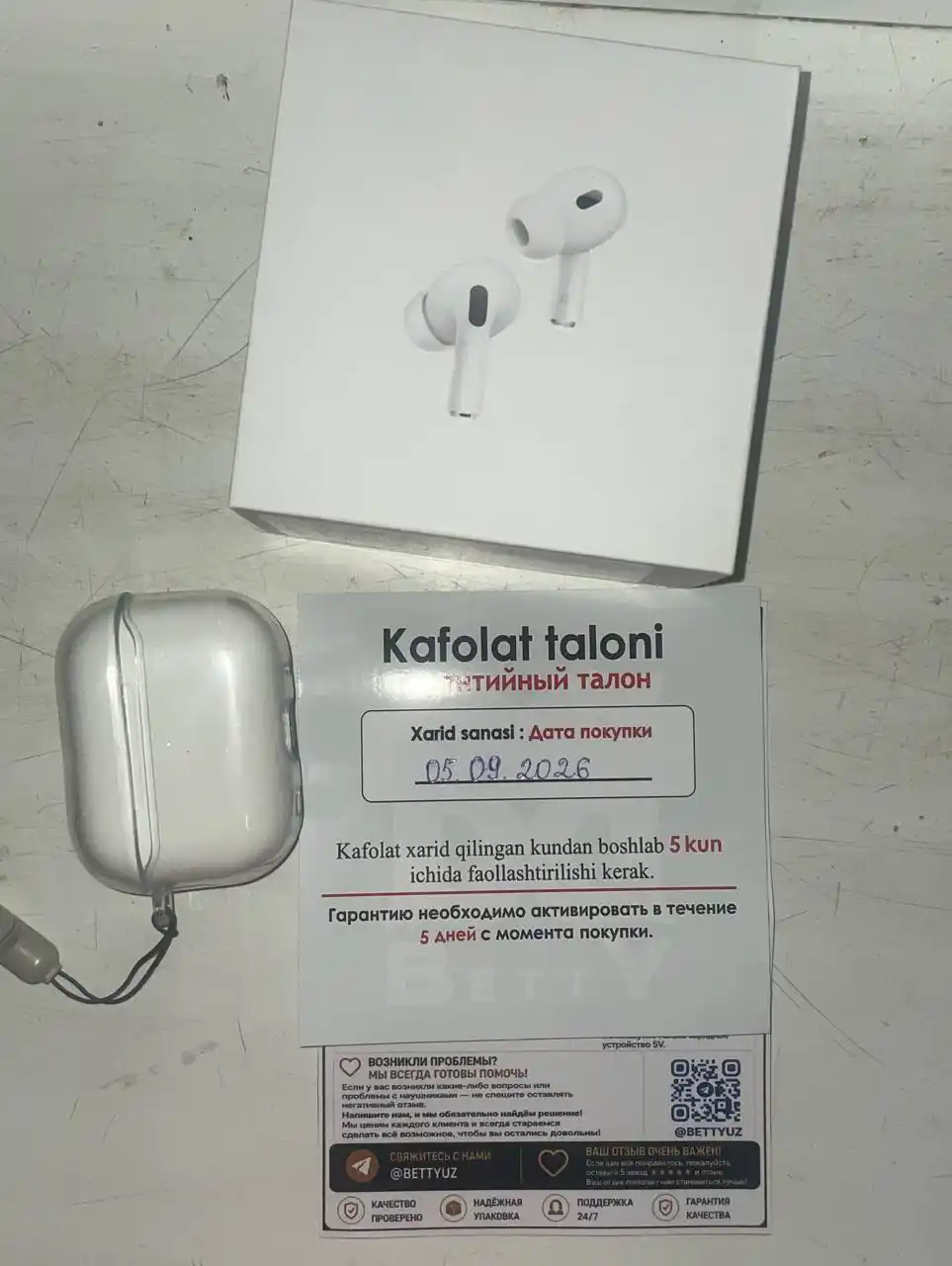 Android va IOS uchun Pods Pro2 simsiz quloqchinlari