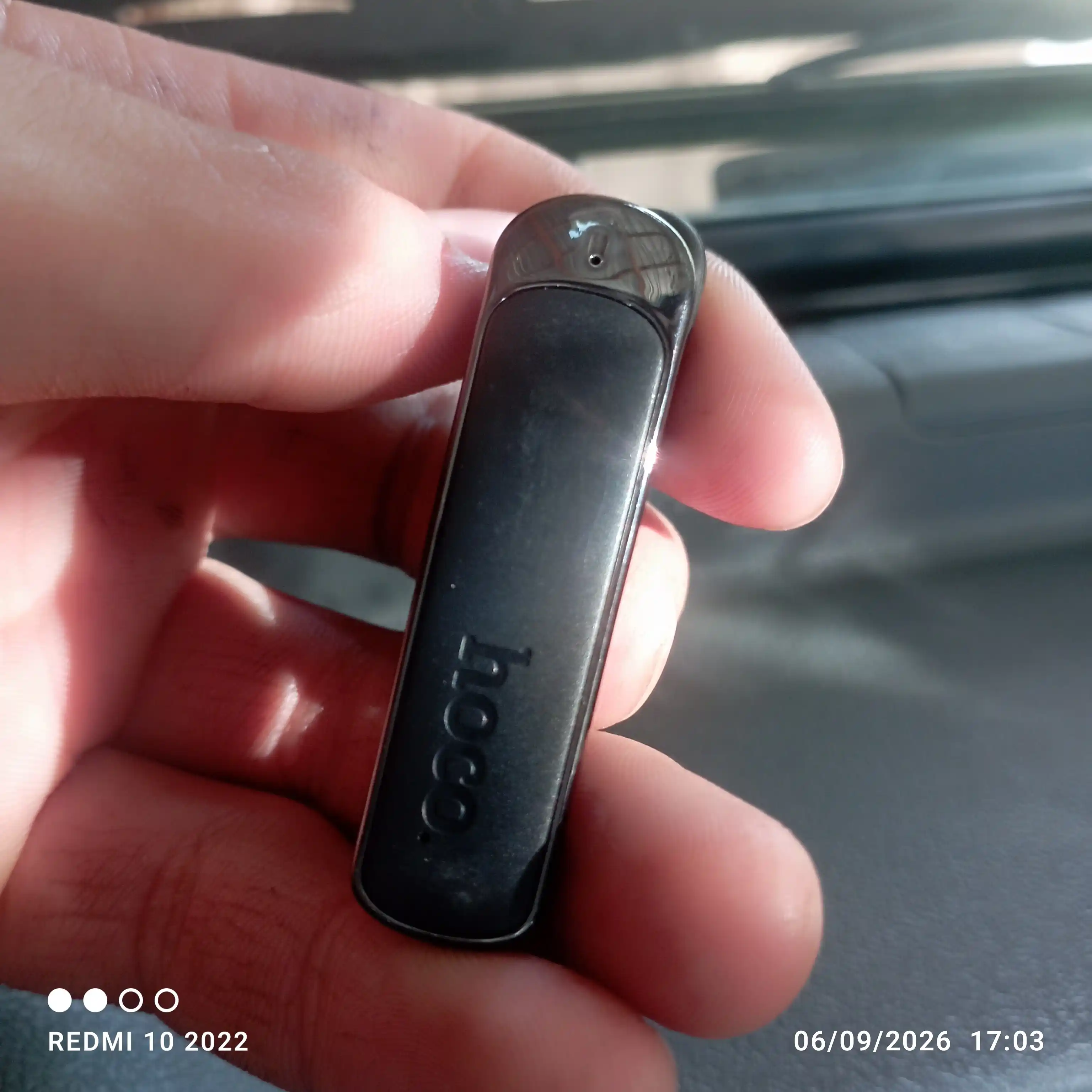 Bluetooth гарнитура Hoco E201 Exceed моно наушник с микрофоном ENC для водителей