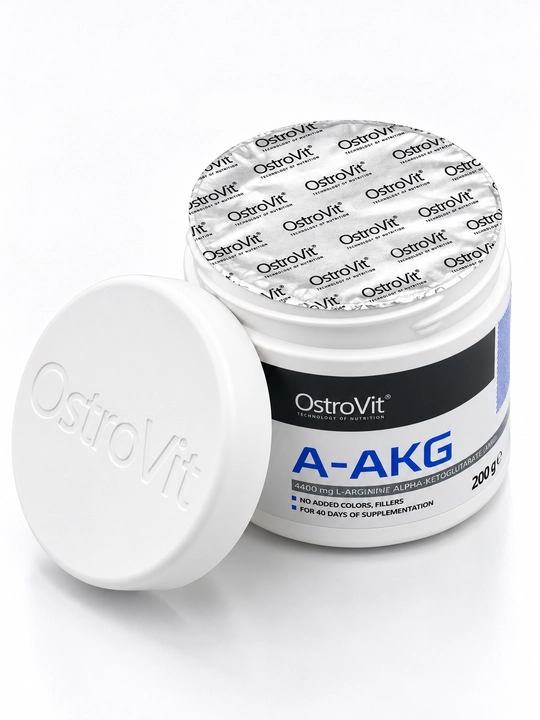 Ostrovit AAKG 200g, вкус Лимон ААКГ порошок, 200грамм