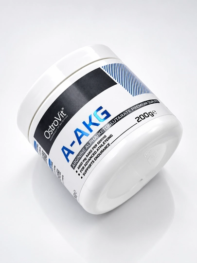 Ostrovit AAKG 200g, вкус Лимон ААКГ порошок, 200грамм