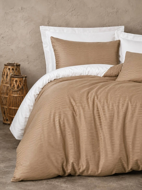 Cotton Box kashtali ikki kishilik yotoq komplekti, 100% paxta, 200×220 sm, Turkiya