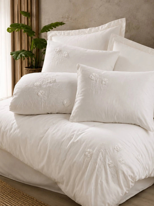 Cotton Box kashtali ikki kishilik yotoq komplekti, 100% paxta, 200×220 sm, Turkiya