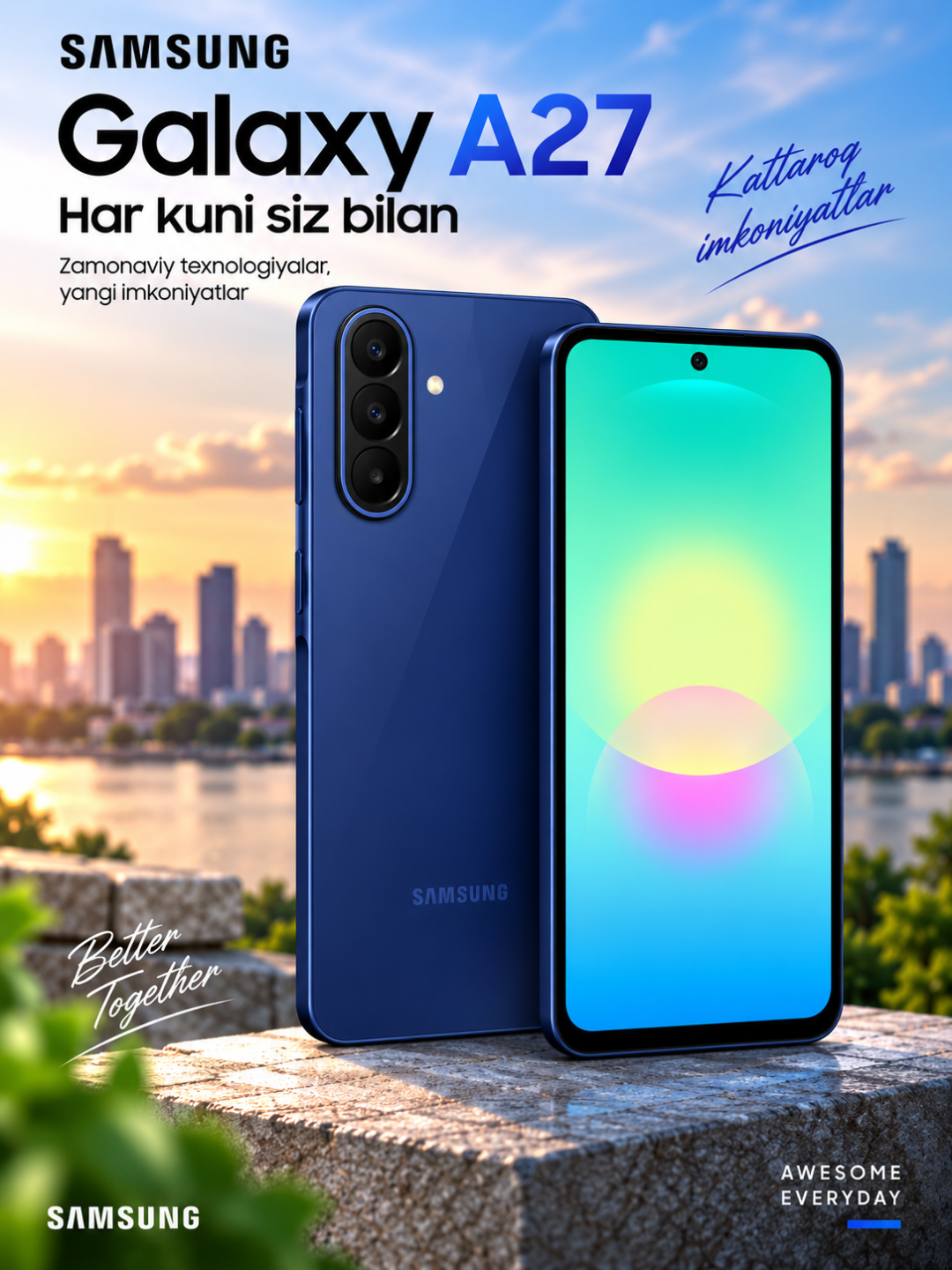 Samsung Galaxy A27 5G 6\128, 8/256 GB, 6.7" Super AMOLED, 50 MP, 5000 mAh - 