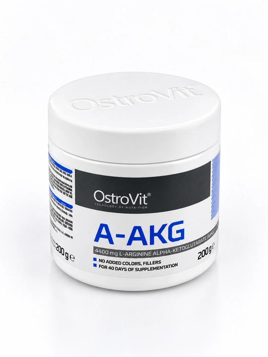 Ostrovit AAKG 200g, вкус Лимон ААКГ порошок, 200грамм