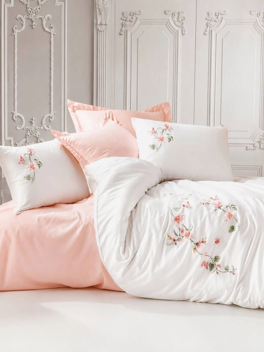Cotton Box kashtali ikki kishilik yotoq komplekti, 100% paxta, 200×220 sm, Turkiya