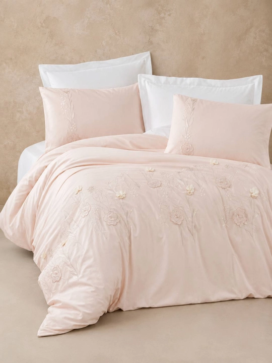 Cotton Box kashtali ikki kishilik yotoq komplekti, 100% paxta, 200×220 sm, Turkiya