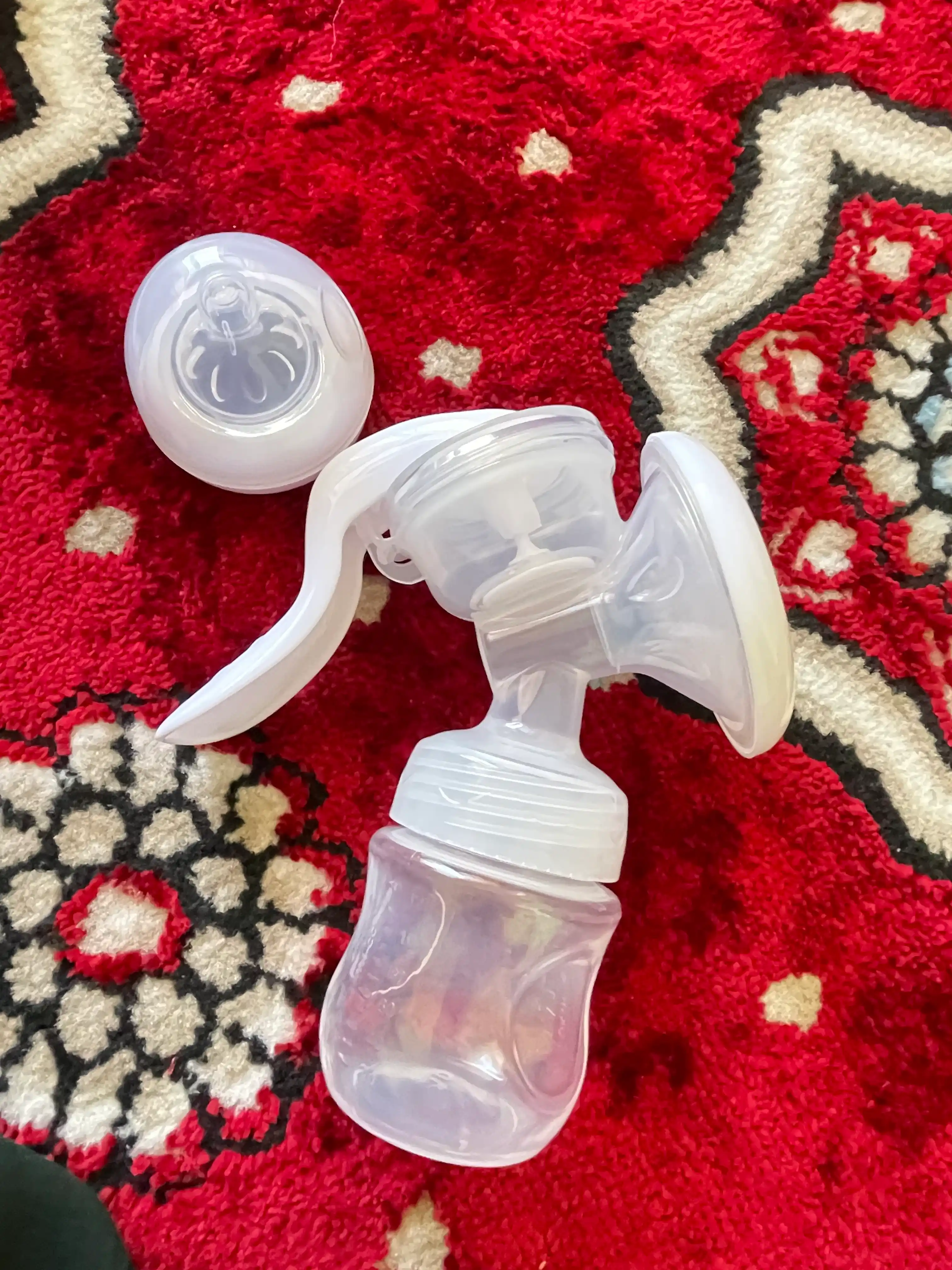 Rabito qo‘l sut sog‘ish moslamasi, emizikli onalar uchun, 150 ml, ko‘krak suti