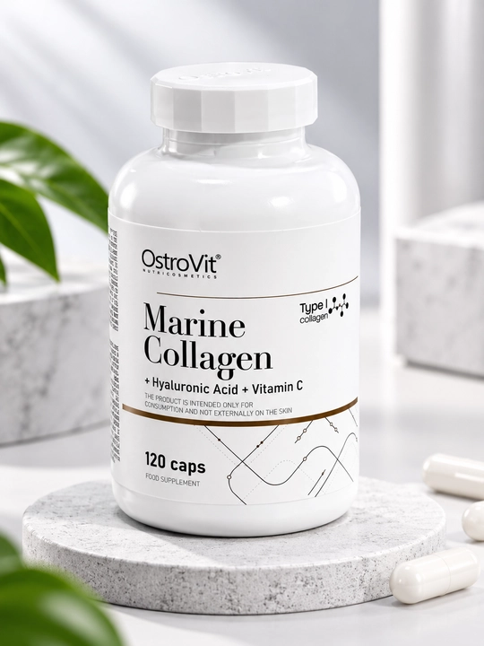 OstroVit Collagen, Marine коллаген марской 120 капсулы