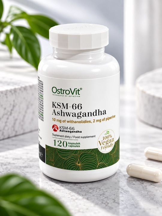 OstroVit Ashwagandha 120 caps, KSM Ашваганда 120 капсулы