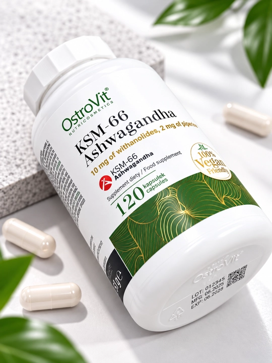 OstroVit Ashwagandha 120 caps, KSM Ашваганда 120 капсулы