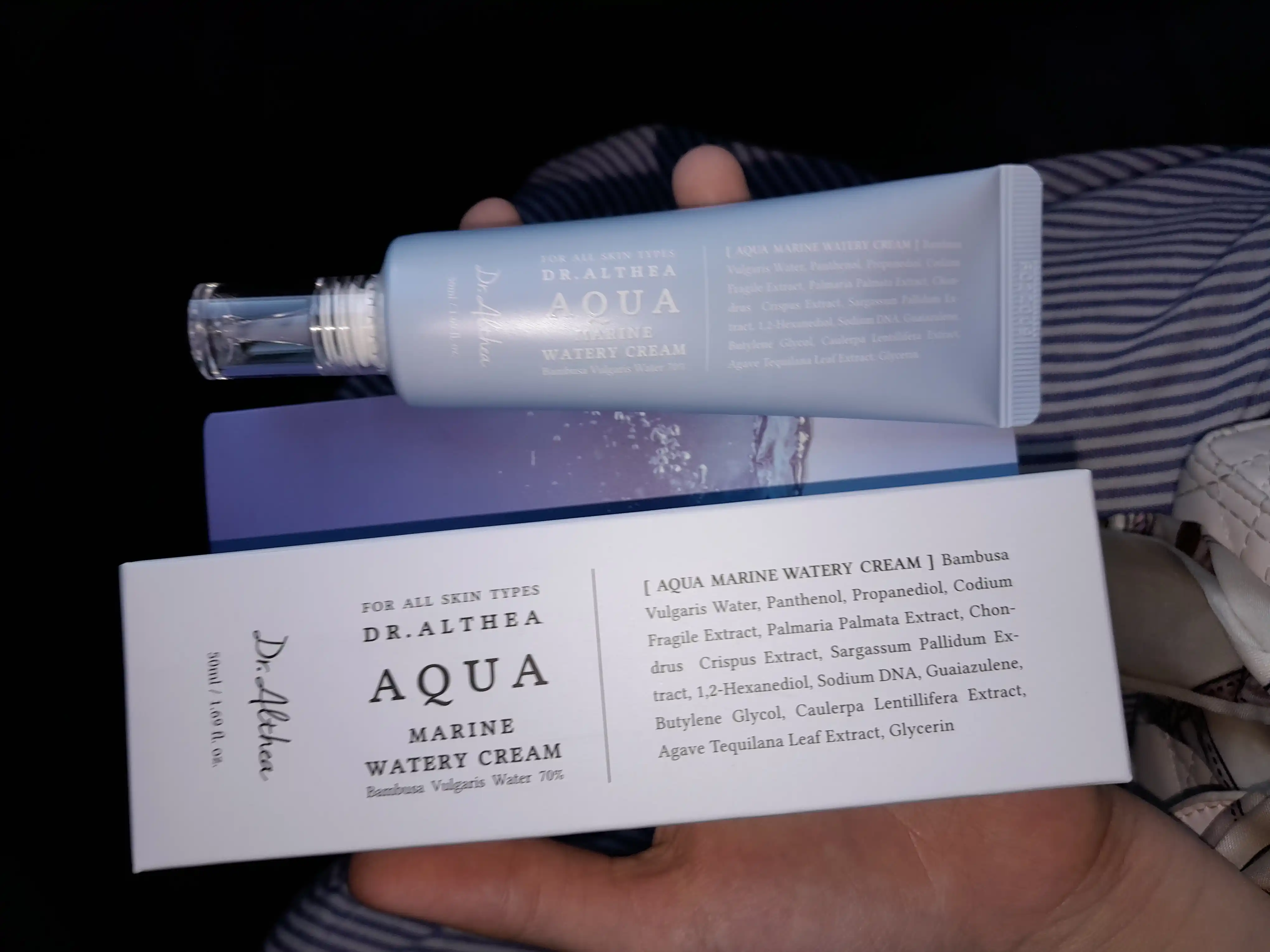 Dr. Althea — yuz uchun namlovchi krem, 70% bambuk gidrolati, 50 ml