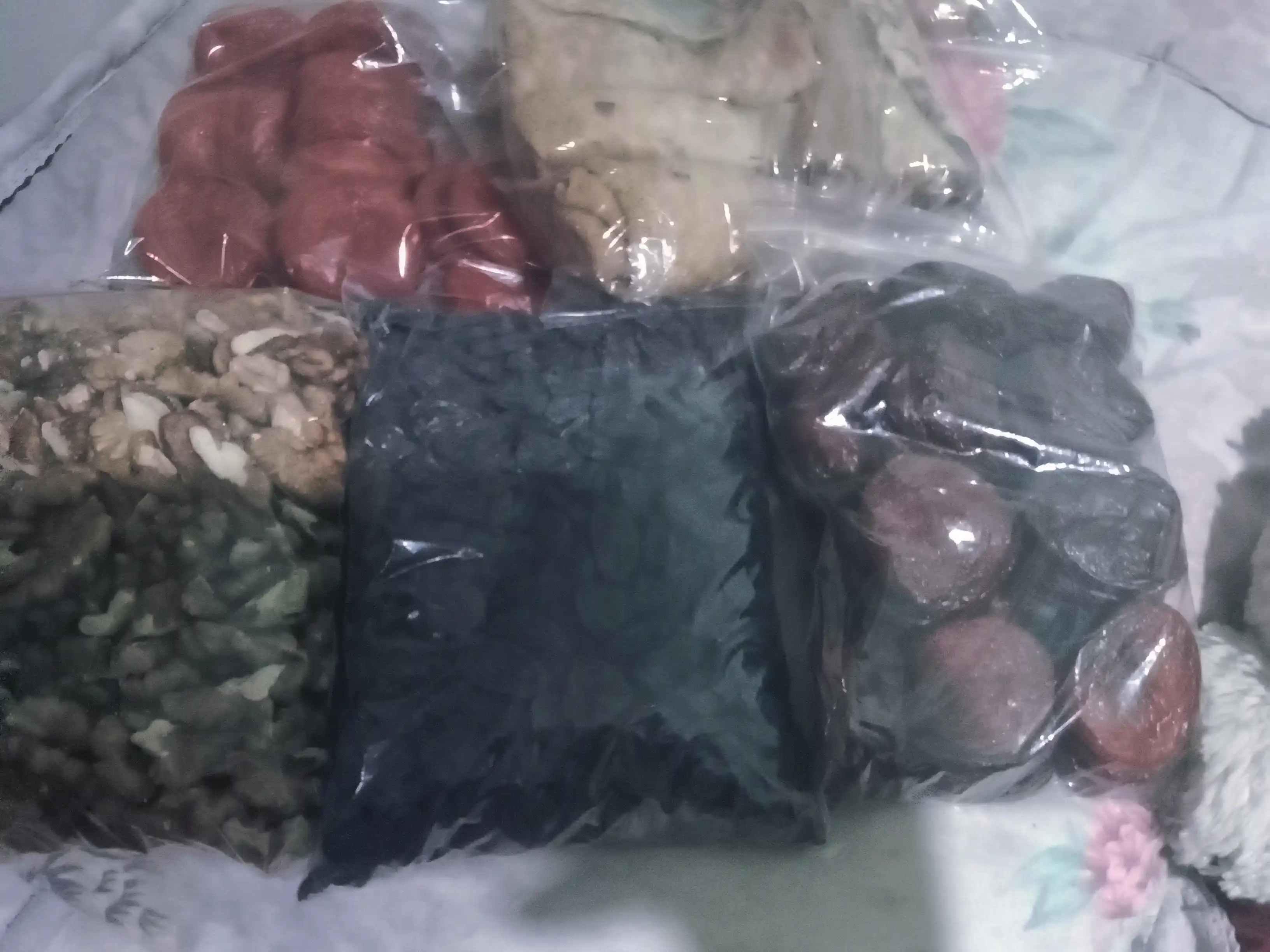 Zamokli paketlar Zip-lock, 100 dona