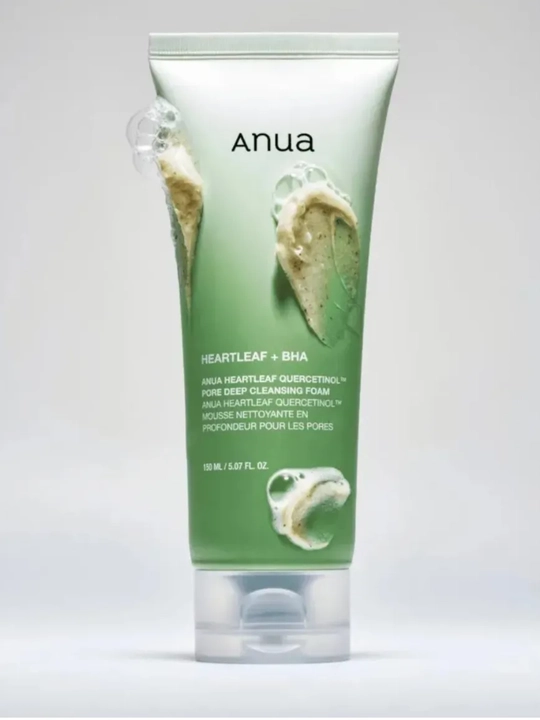 Пенка Heartleaf Quercetinol Pore Deep Cleansing Foam 150 мл