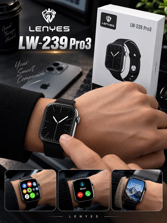 Умные часы LENYES LW-239 Pro3 Mercury стиль, технологии и функциональность каждый день!