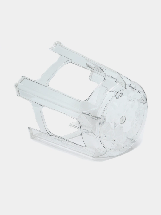 Akrilli shaffof taburet, o'ta mustahkam stul, 200 kg gacha, 36x32x38 sm, 1, 2, 4 dona
