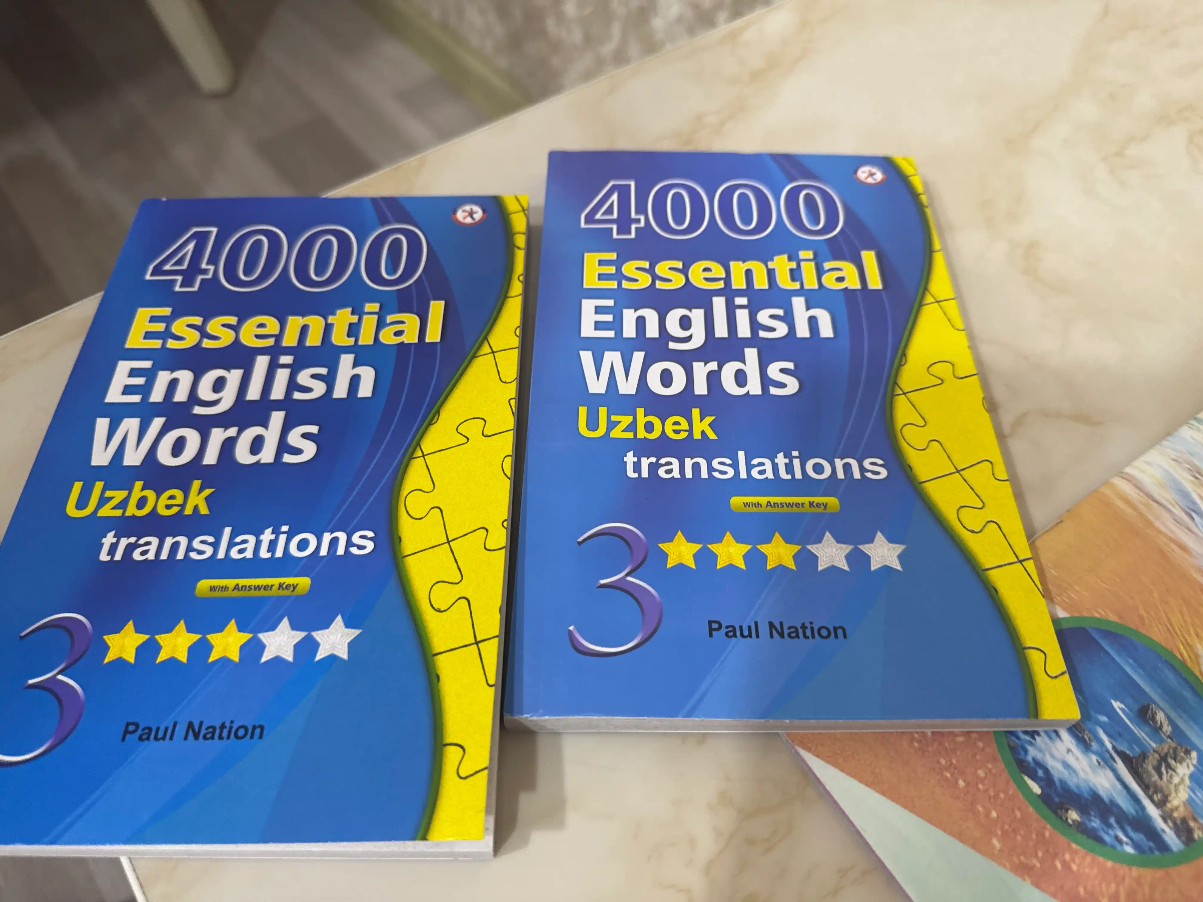 4000 essential english words 1, 2, 3, 4, 5, 6, Uzbek translations