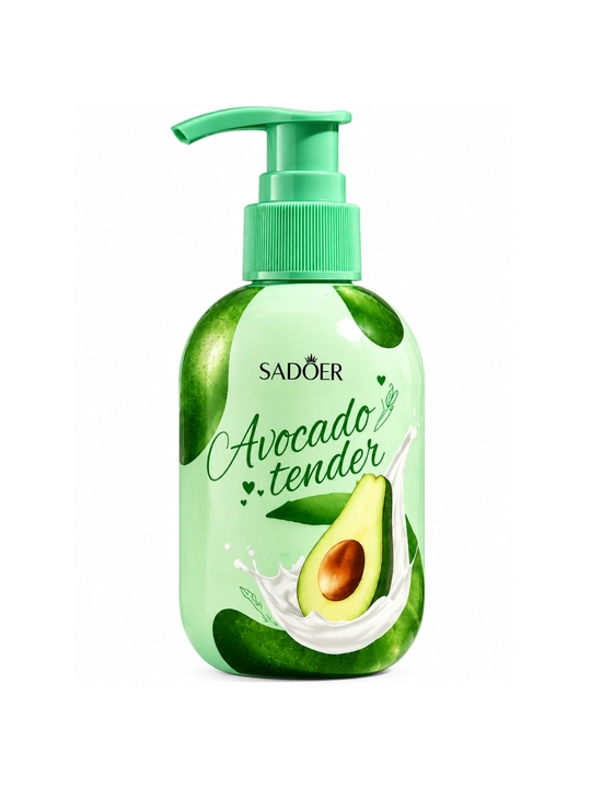 SADOER Avocado Tender лосьон для тела с авокадо, увлажняющий и смягчающий уход
