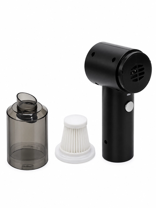 Avtomobil uchun portativ simsiz mini changyutgich, USB quvvatlanadigan