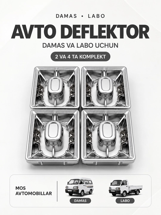 Damas Labo havo deflektori, salon ventilyatsiya panjarasi, havo yo'naltirgich, ABS plastik