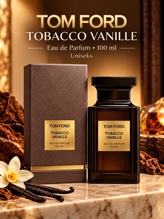 Atir Sovg`a Tom Ford Tobacco Vanille Eau de Parfum, uniseks parfyum suvi, 100 ml