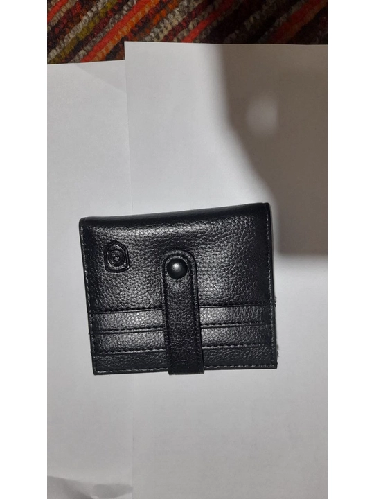 Компактный кошелёк-кардхолдер унисекс для карт и денег из экокожи, 3 модели - 