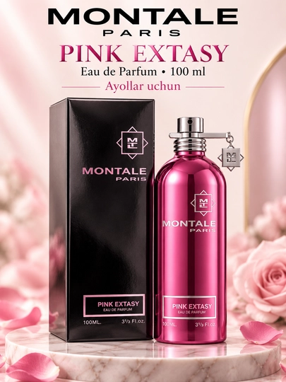Парфюм, подарок Montale Paris Pink Extasy Eau de Parfum, духи для женщин, 100 мл - 