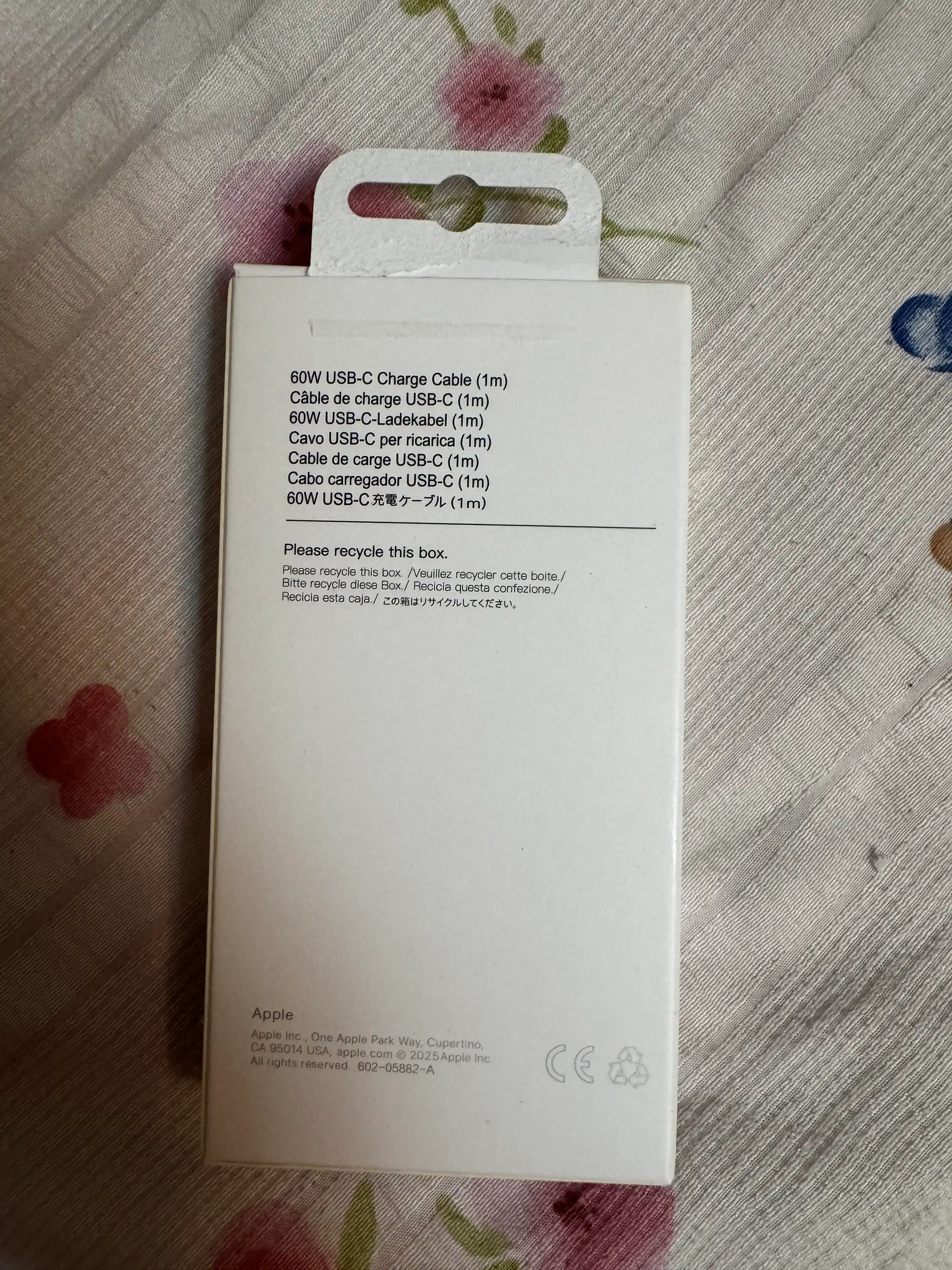 Apple USB-C- Type-C / Lightning kabeli 60W / 240W, 1 m / 2 m, iPhone, iPad, MacBook, uchun