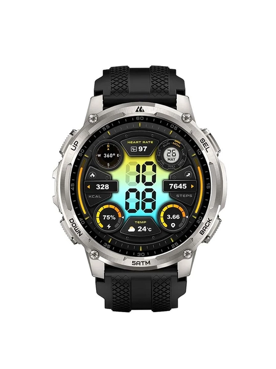 Умные часы Kospet Tank T4C Silver, сверхпрочные, Усиленный корпус