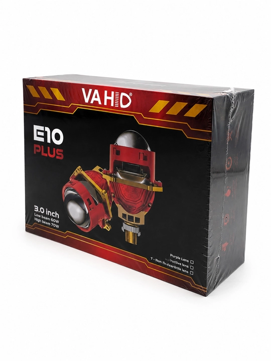 Bi LED Linza VAHID ELFA E10 Plus va VAHID MB PRO - yorqin avto chiroq, fara linzalari