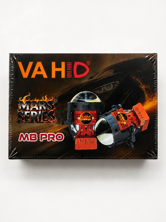 Bi LED Linza VAHID ELFA E10 Plus va VAHID MB PRO - yorqin avto chiroq, fara linzalari