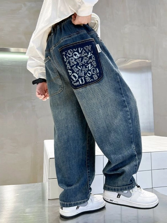 Детские джинсы Baggy свободного кроя