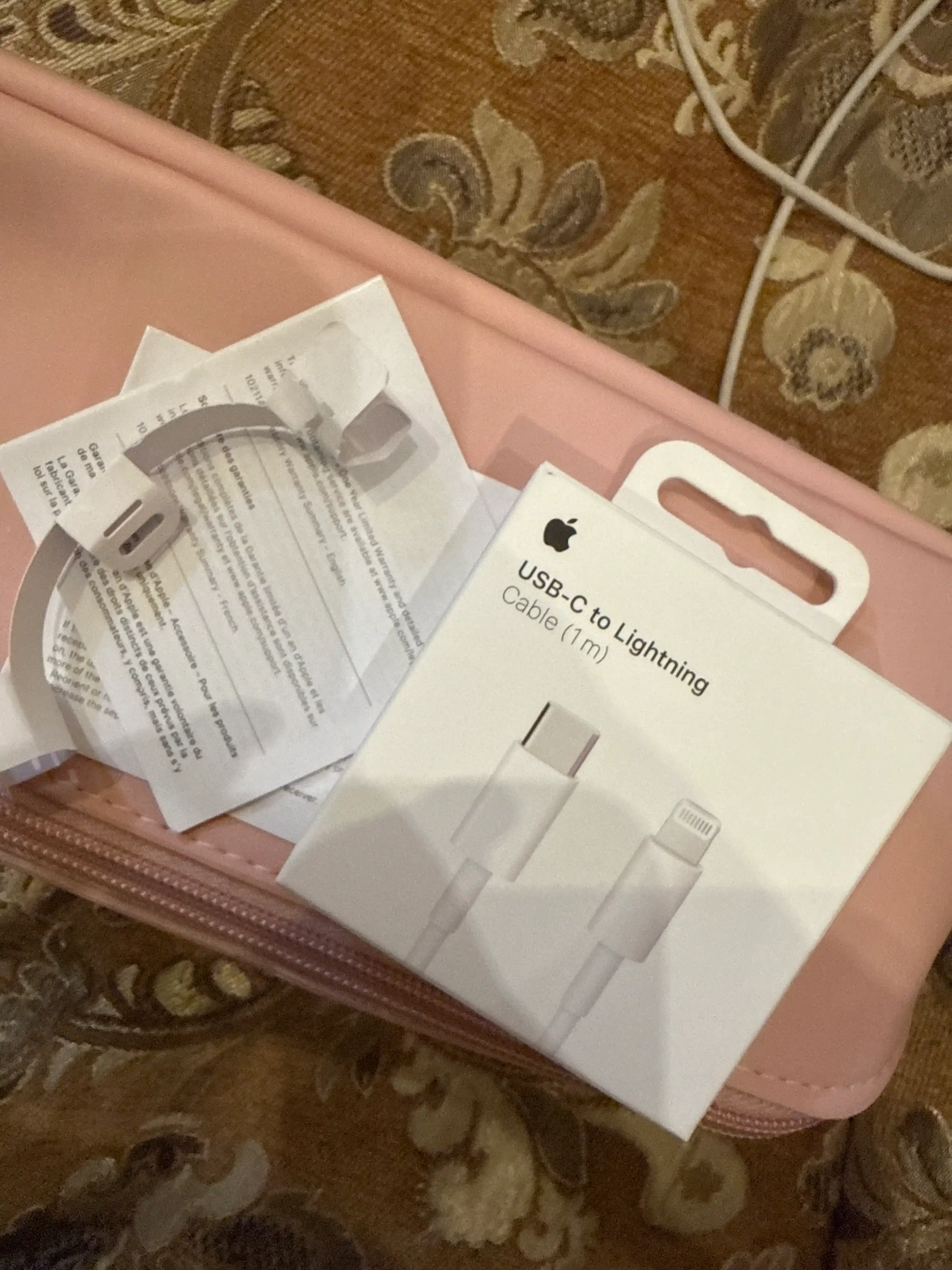 Apple USB-C- Type-C / Lightning kabeli 60W / 240W, 1 m / 2 m, iPhone, iPad, MacBook, uchun