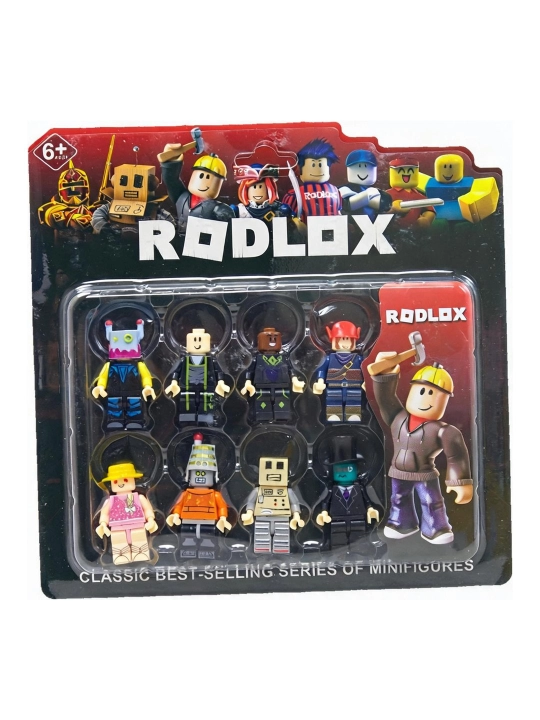 Minecraft va Roblox konstruktor o'yinchoqlar to'plami bolalar uchun figurkalar