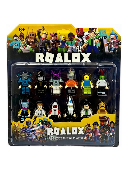 Minecraft va Roblox konstruktor o'yinchoqlar to'plami bolalar uchun figurkalar