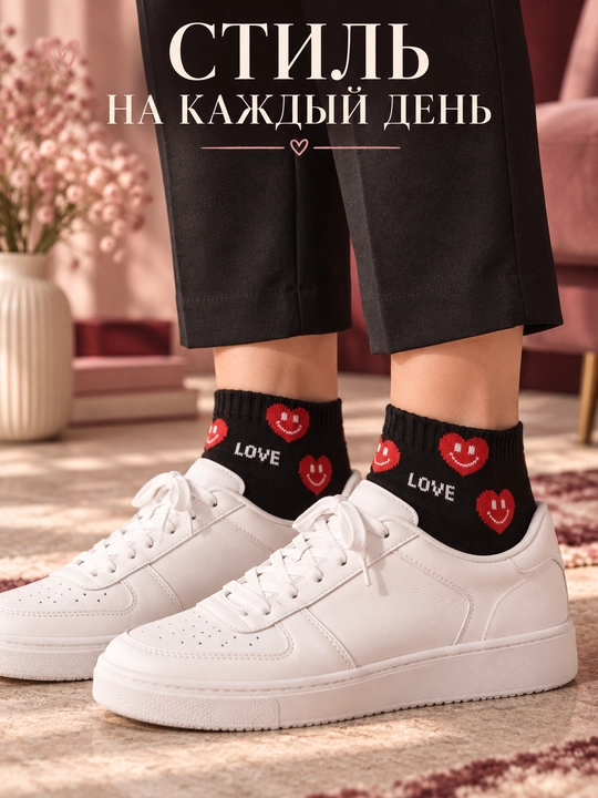 Комплект женских демисезонных 37-41 Womens Socks в комплекте (2 пары) - 