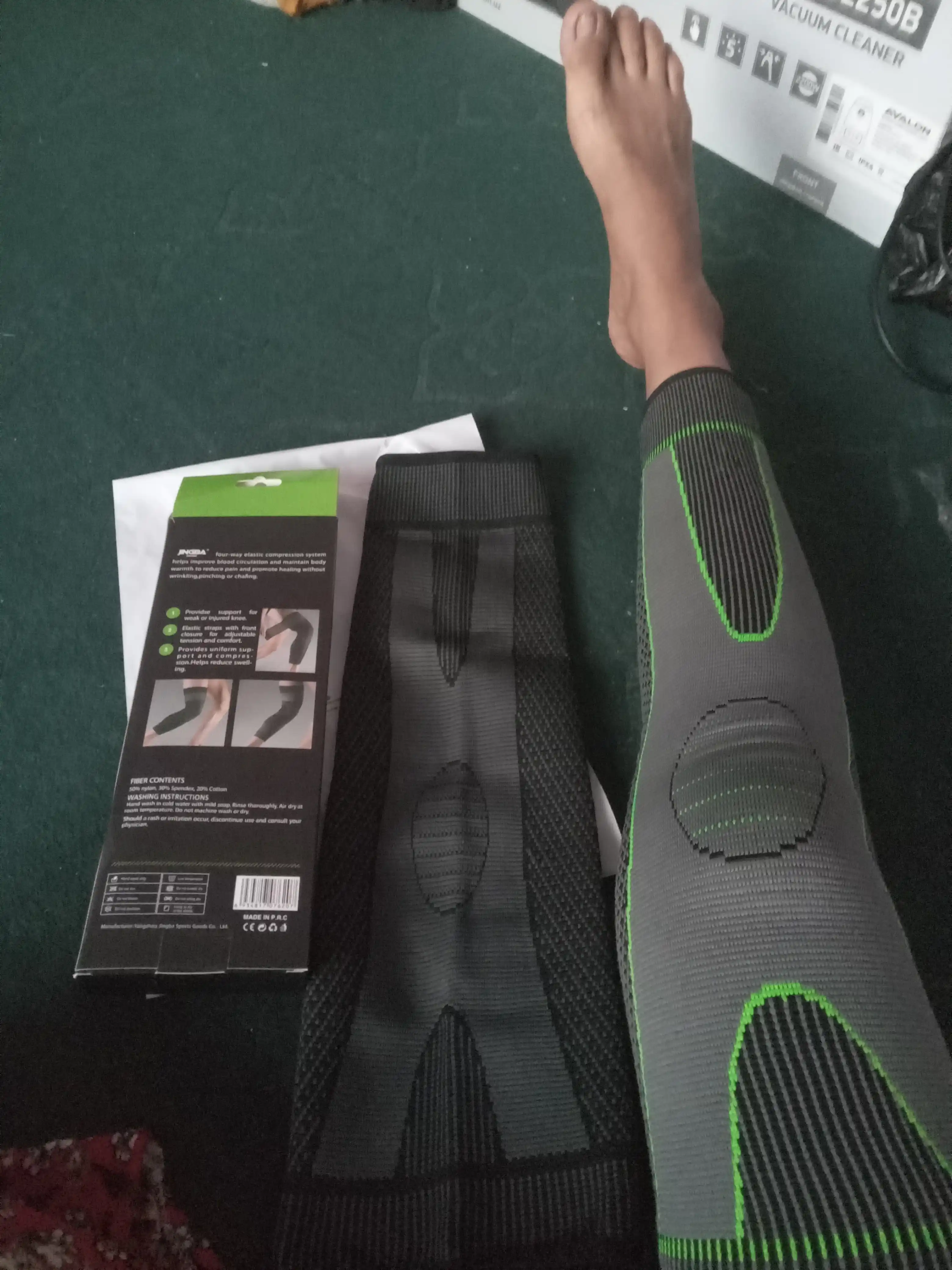 Ortopedik tizza bandaji kompression elastik qo‘llab-quvvatlovchi sport uchun