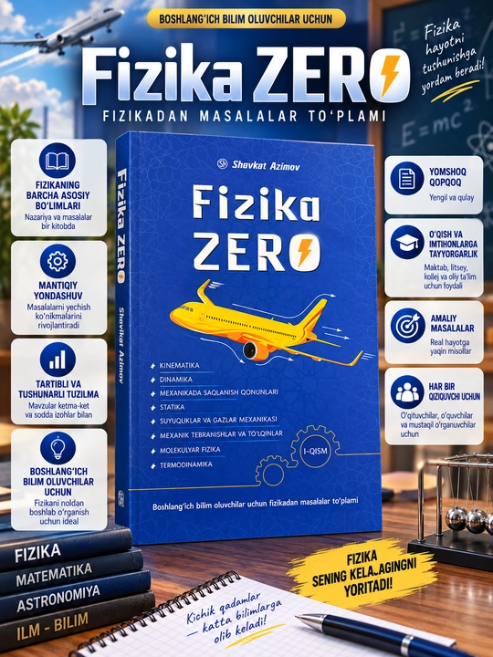 Fizika ZERO. 1-qism, Shavkat Azimov - 