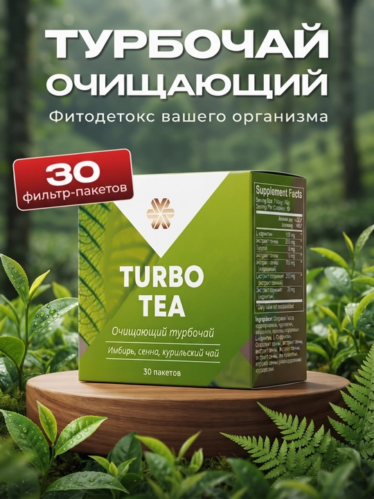 Turbo choy, Tabiiy ozish, detoks, yog‘ni yoqish, shishlarga qarshi, siydik haydovchi