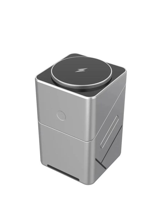 Simsiz quvatlagich 3 tasi 1 da MagSafe, tez zaryadlovchi zaryadchik, wireless charger