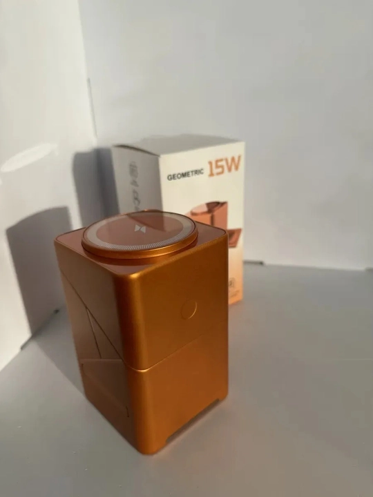 Simsiz quvatlagich 3 tasi 1 da MagSafe, tez zaryadlovchi zaryadchik, wireless charger