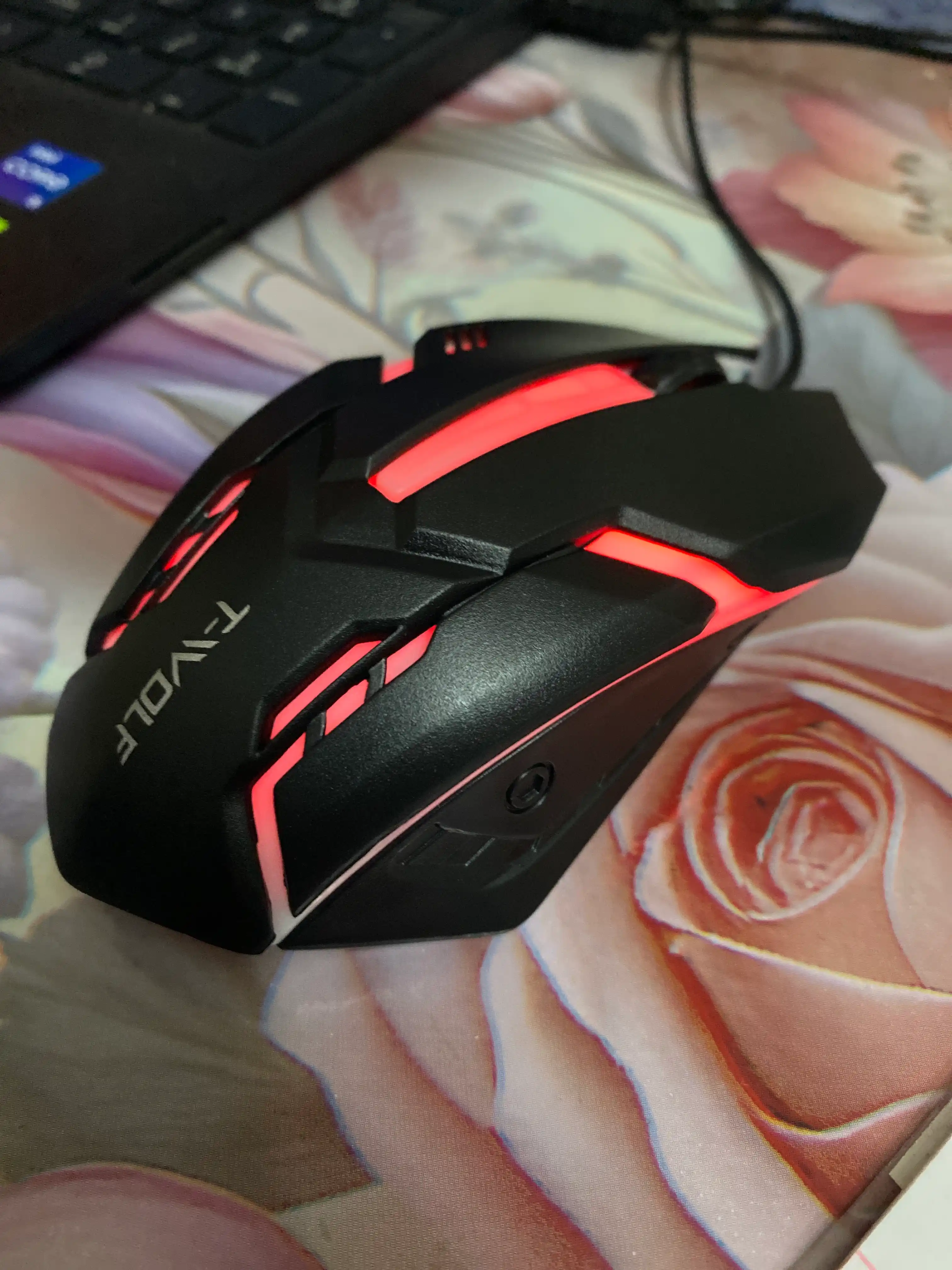 Игровая компьютерная мышь, проводная, с RGB подсветкой (для игр и офиса)