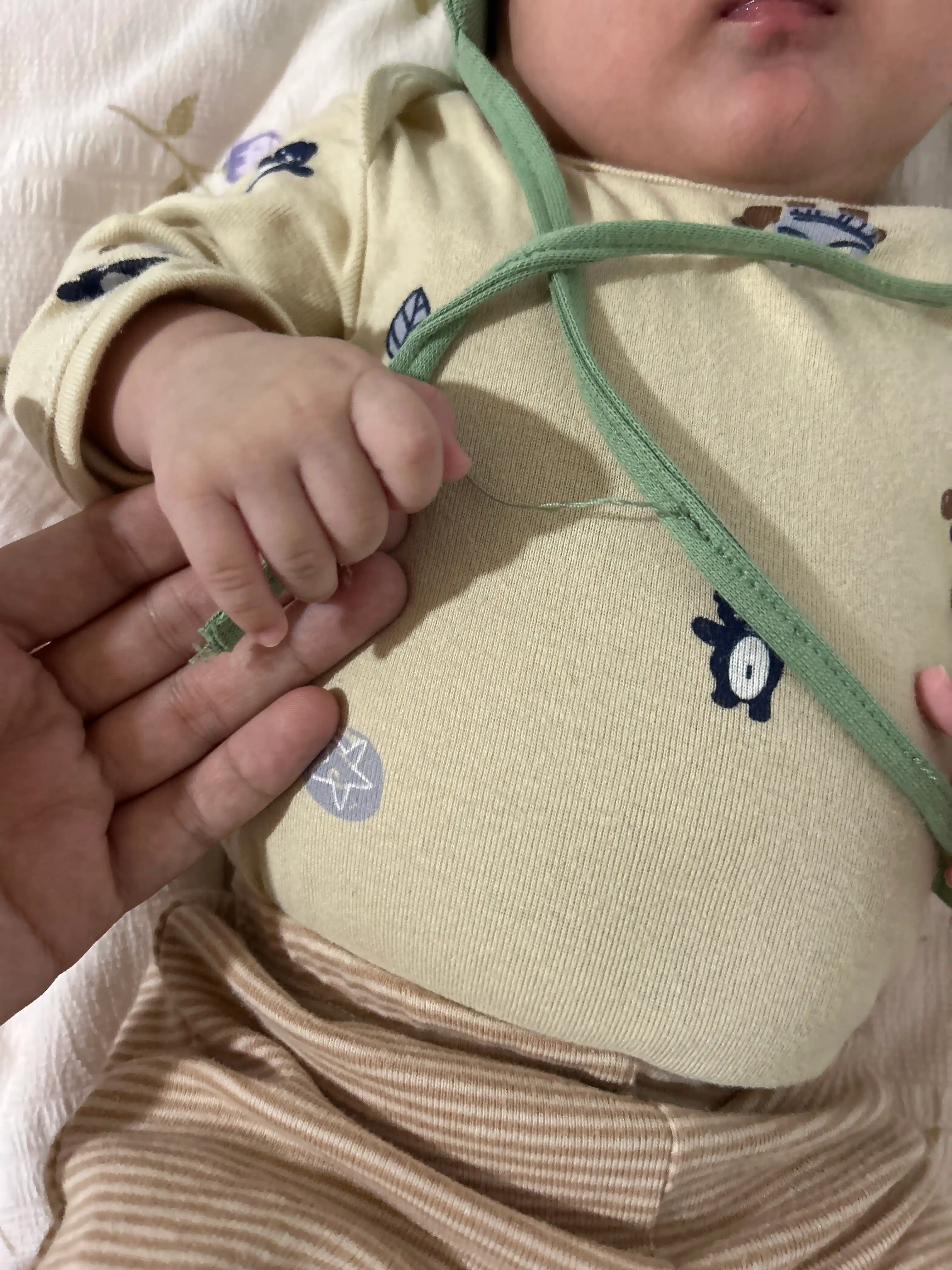 Шапочка на завязках для новорождённых, 0-12 месяцев, для всех сезонов, из хлопка