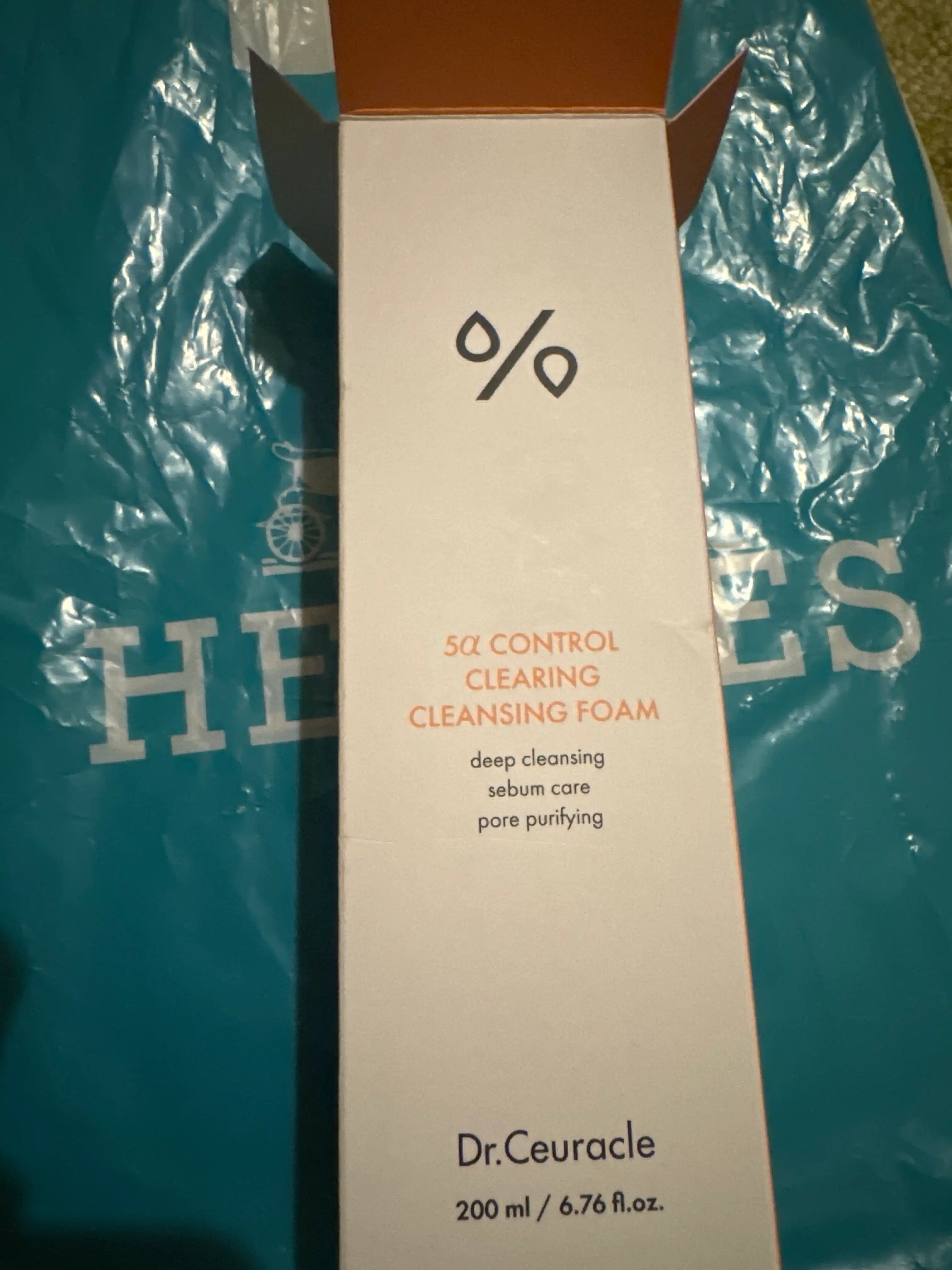 Крем-пенка для лица Dr.Ceuracle 5A Control Clearing Cleansing Foam