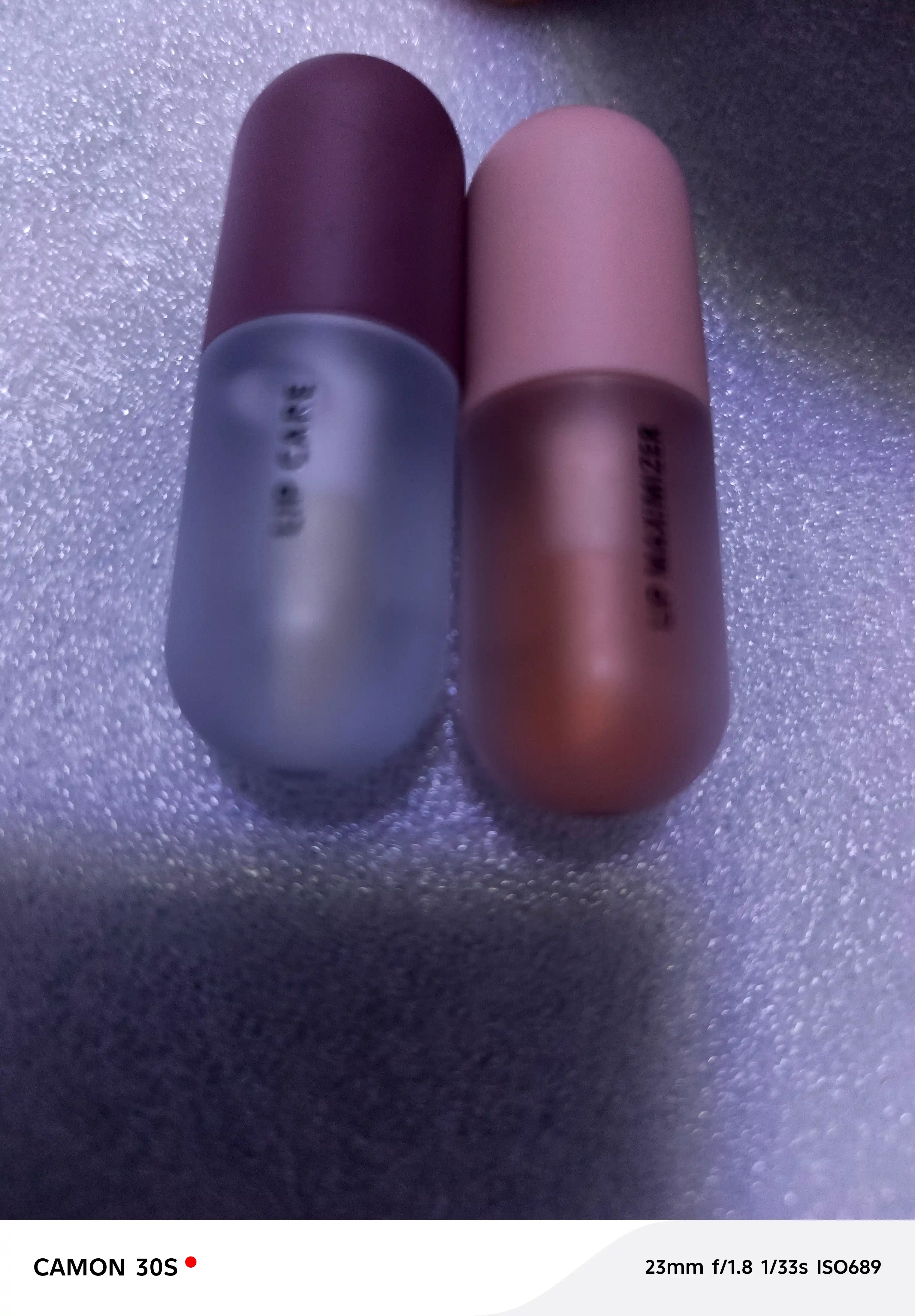Kun va tun uchun hajm beruvchi lab blyesklari toplami, 3+3 ml
