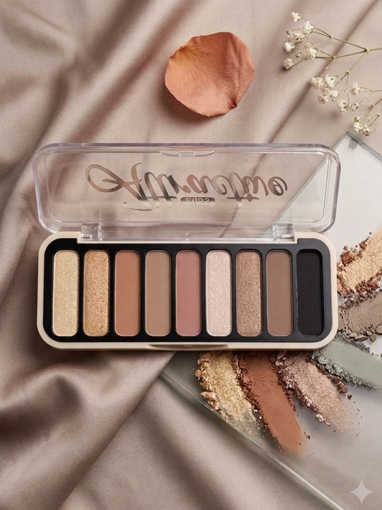 Koʻz uchun tenlar paletkasi Sevencool Attractive Eyes, 10 rangli - 